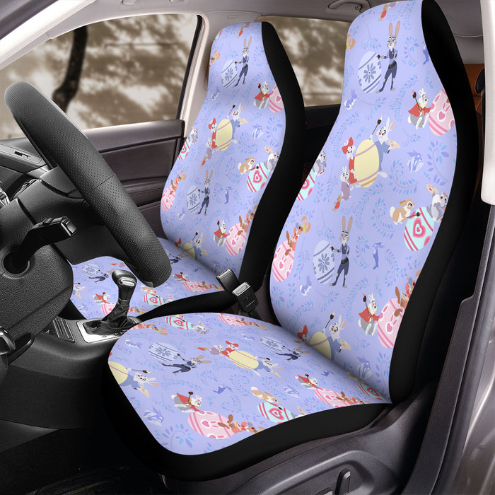zootopia easter egg animation Car Seat Covers