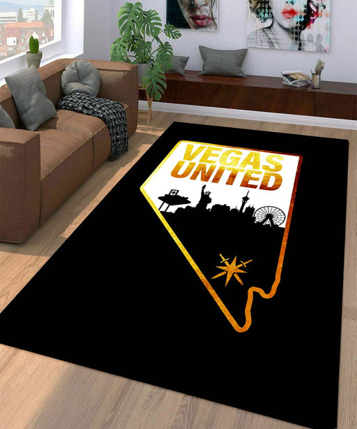 vegas united vgk for nhl Living room carpet rugs