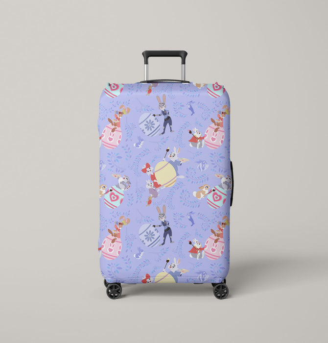 zootopia easter egg animation Luggage Cover | suitcase