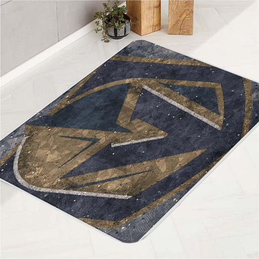 vgk logo prism hockey bath rugs