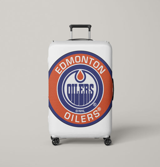 vhs of edmonton oilers nhl Luggage Covers | Suitcase