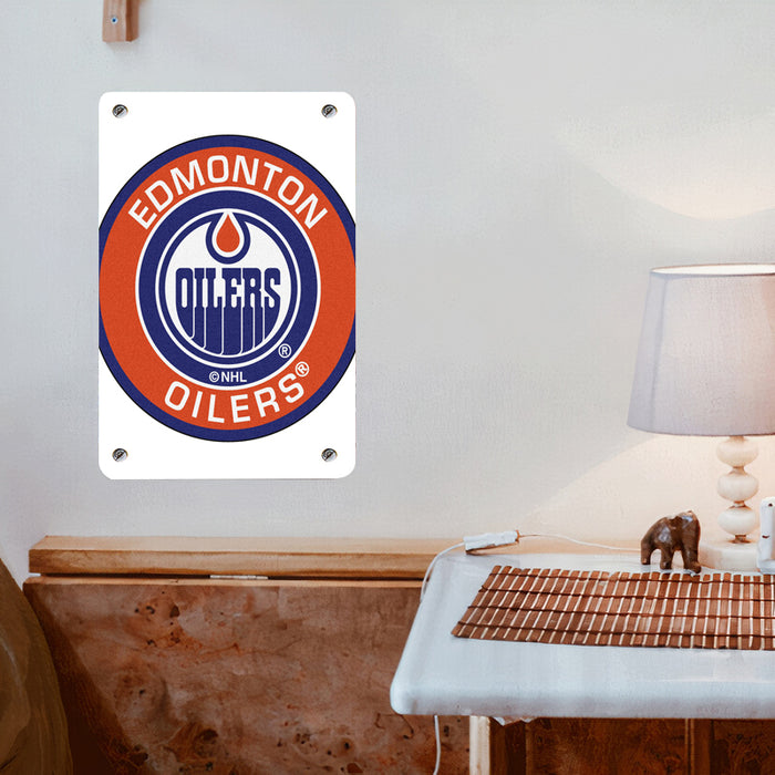 vhs of edmonton oilers nhl Poster Metal print wall art