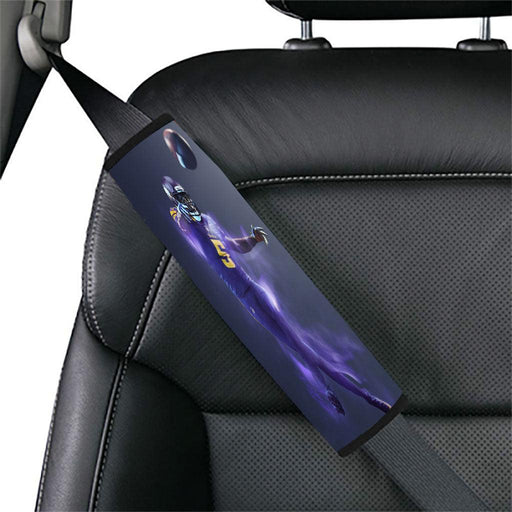 vikings player throwing the ball Car seat belt cover - Grovycase