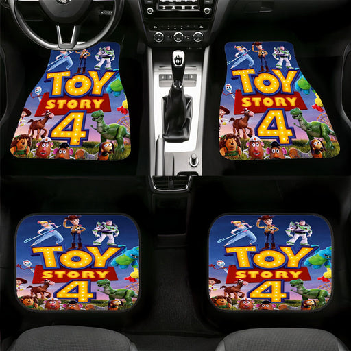 village toy story 4 pixar disney animatipb Car floor mats Universal fit