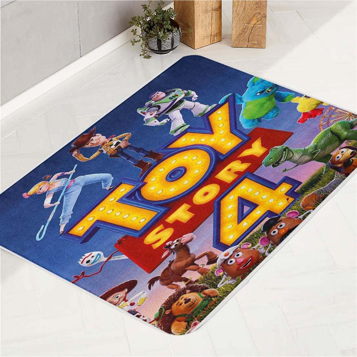 village toy story 4 pixar disney animatipb bath rugs