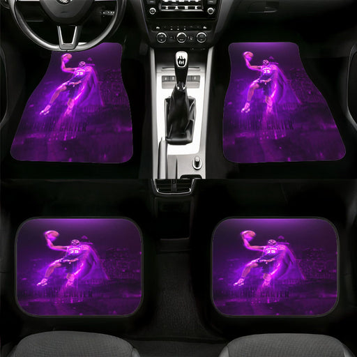 vince carter phoenix purple Car floor mats Universal fit