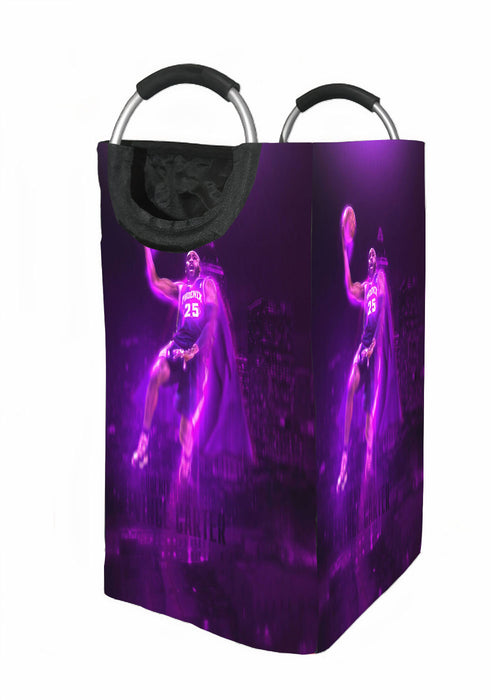 vince carter phoenix purple Laundry Hamper | Laundry Basket