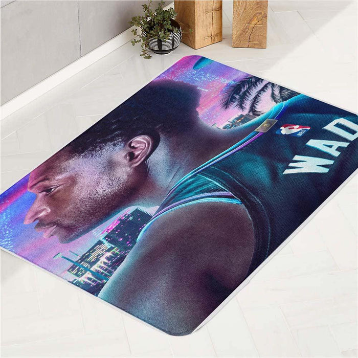 wade for nba 2020 basketball bath rugs