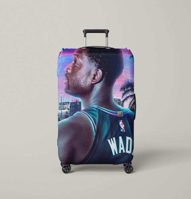 wade for nba 2020 basketball Luggage Covers | Suitcase