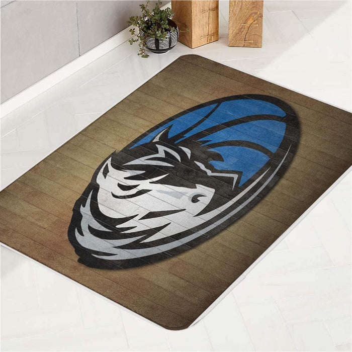 wall wood nhl team horse bath rugs