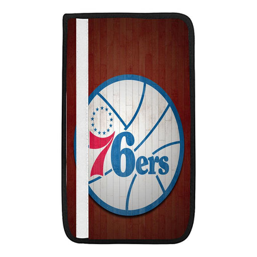 warm colour of 76ers logo Car seat belt cover