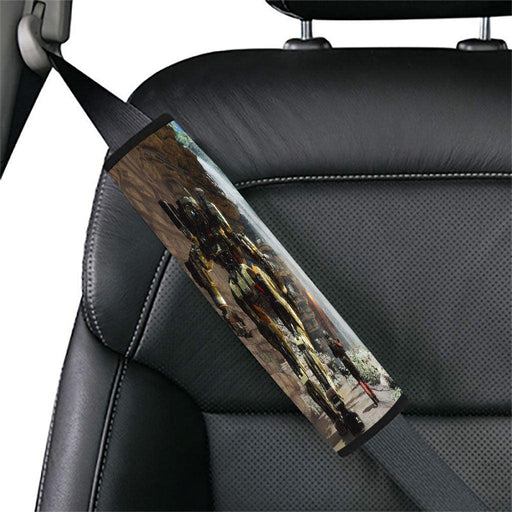 waterfall pathfinder and friend Car seat belt cover - Grovycase