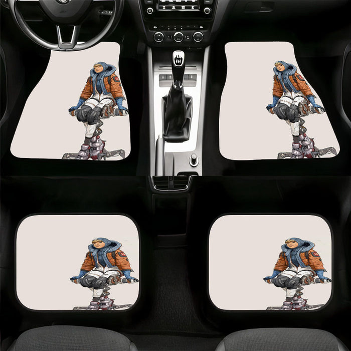 wattson cute girl from apex Car floor mats Universal fit