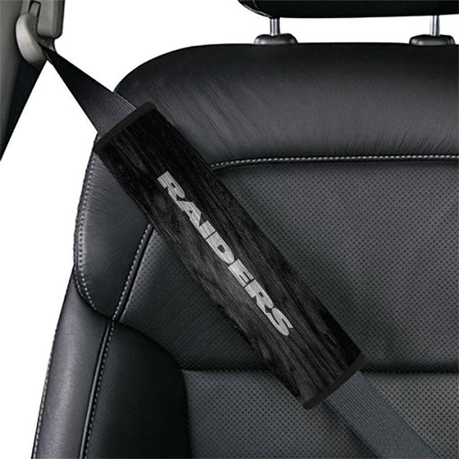 wave woods of raiders football nfl Car seat belt cover - Grovycase