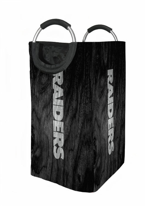 wave woods of raiders football nfl Laundry Hamper | Laundry Basket