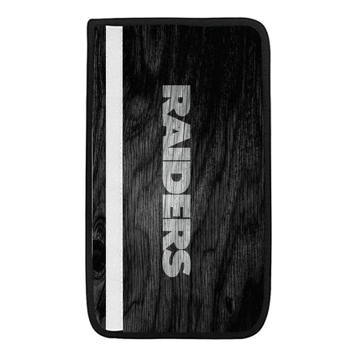 wave woods of raiders football nfl Car seat belt cover
