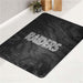 wave woods of raiders football nfl bath rugs