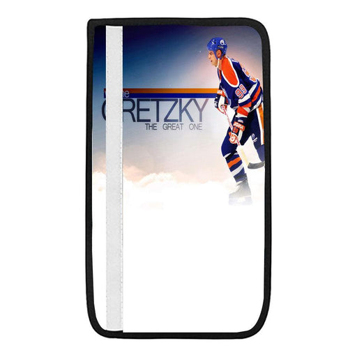 wayne gretzky the great one hockey nhl player Car seat belt cover