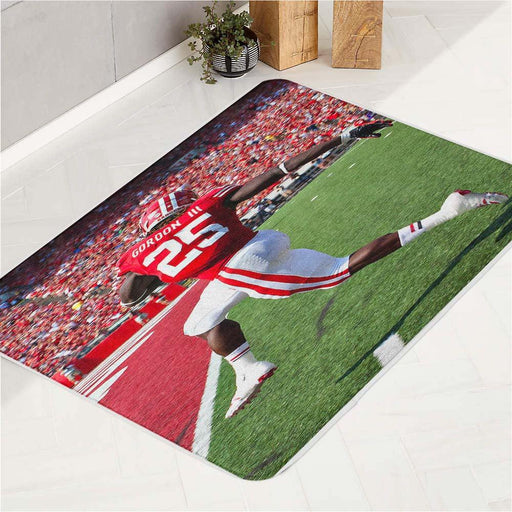 when running at match nfl bath rugs