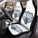 white edmonton oilers Car Seat Covers