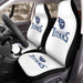 white logo tennessee titans fire ball Car Seat Covers