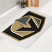 white logo vgk team nhl bath rugs