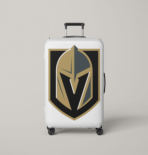 white logo vgk team nhl Luggage Covers | Suitcase