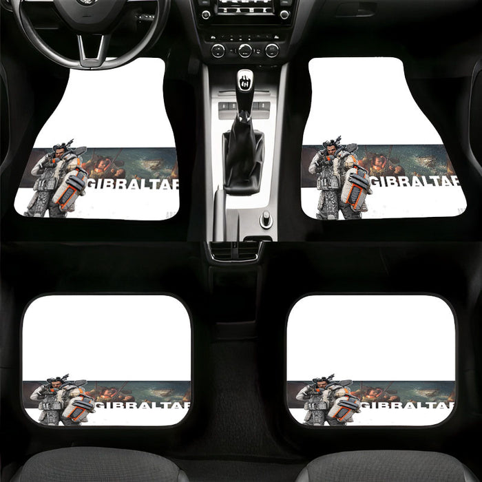 white profile gibraltar apex legends Car floor mats Universal fit