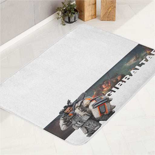 white profile gibraltar apex legends bath rugs