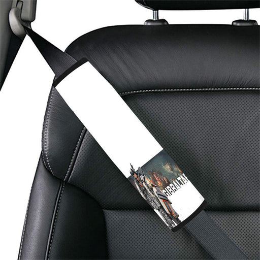 white profile gibraltar apex legends Car seat belt cover - Grovycase