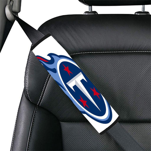 white tennessee titans logo Car seat belt cover - Grovycase