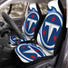 white tennessee titans logo Car Seat Covers