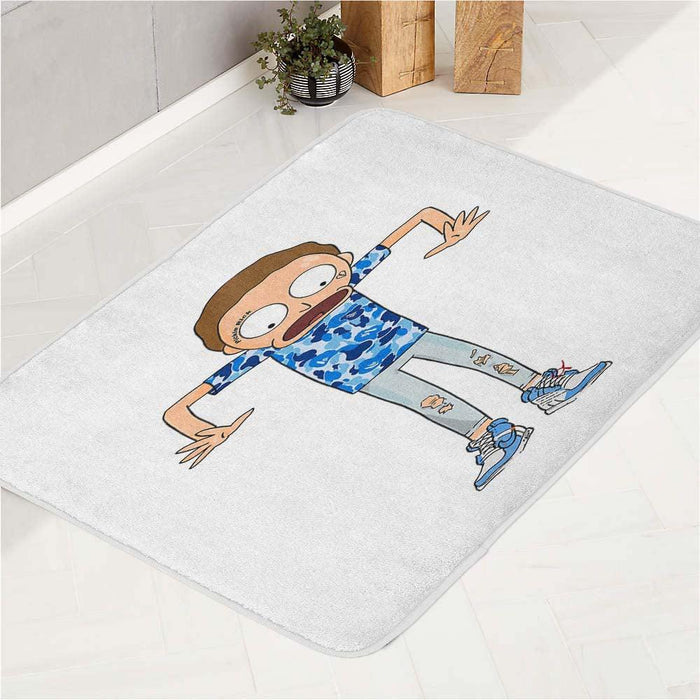 why hypebeast rick n morthy bath rugs