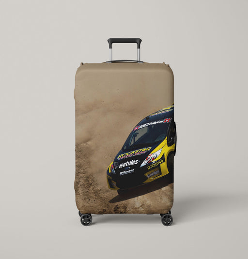 wide circuit offroad car racing Luggage Covers | Suitcase