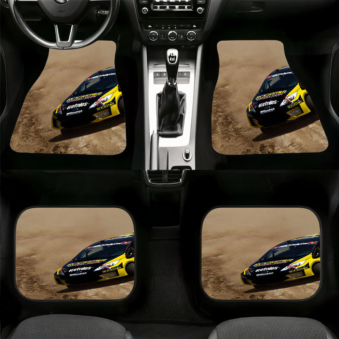 wide circuit offroad car racing Car floor mats Universal fit