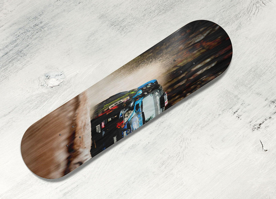 wild car racing action Skateboard decks