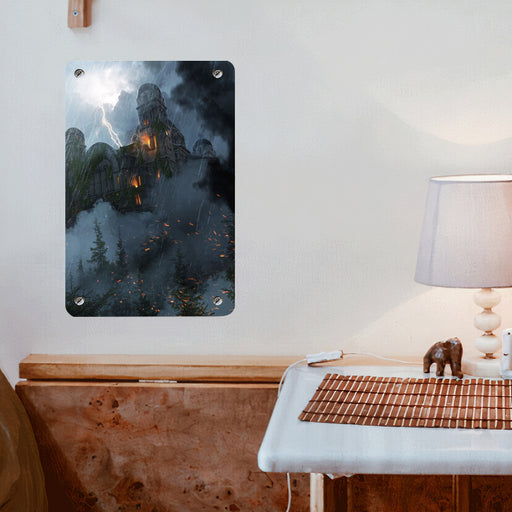 wildfire place of tomb raider Poster Metal print wall art