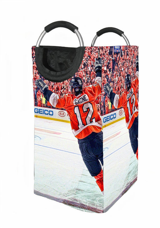 win for hockey match day Laundry Hamper | Laundry Basket