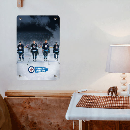 winnipeg jets great player Poster Metal print wall art