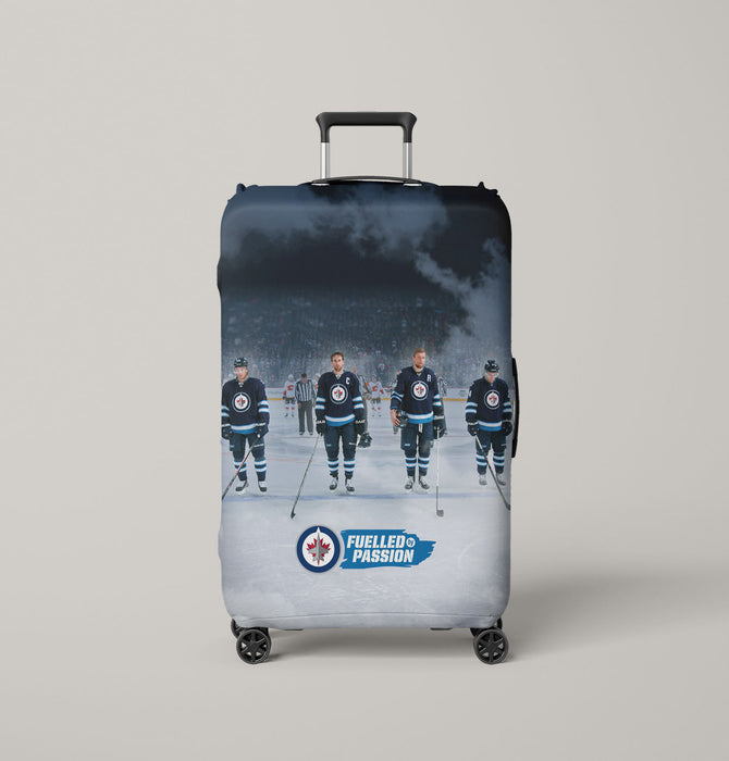 winnipeg jets great player Luggage Covers | Suitcase