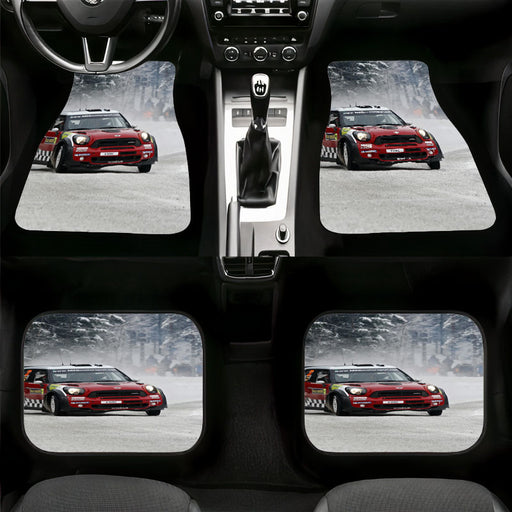 winter season racing car Car floor mats Universal fit