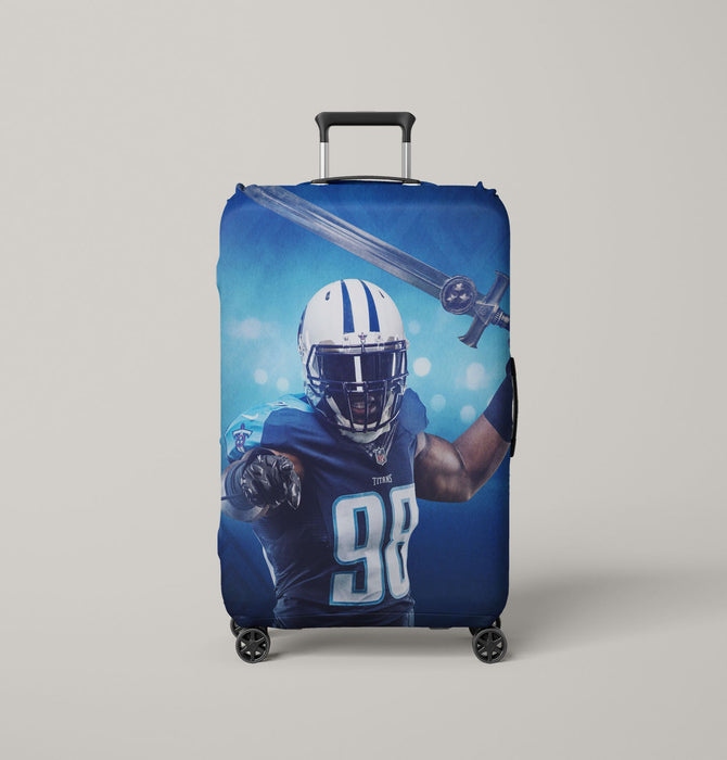 with sword tennessee titans nfl Luggage Covers | Suitcase