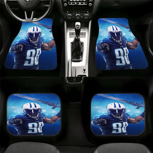 with sword tennessee titans nfl Car floor mats Universal fit