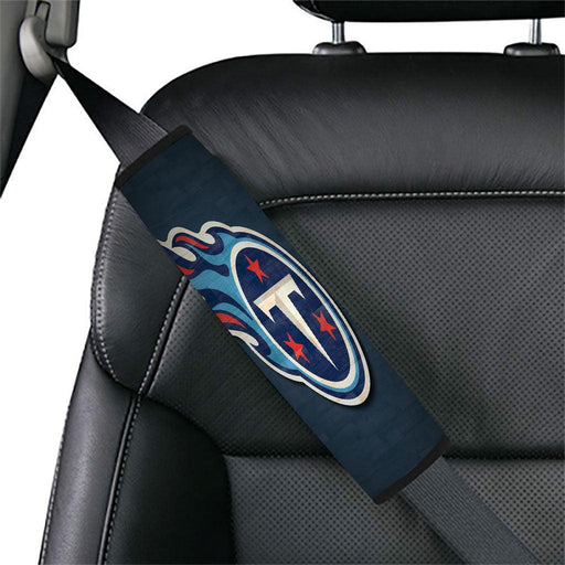 wood blue Tennessee titans Car seat belt cover - Grovycase