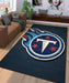 wood blue Tennessee titans Living room carpet rugs