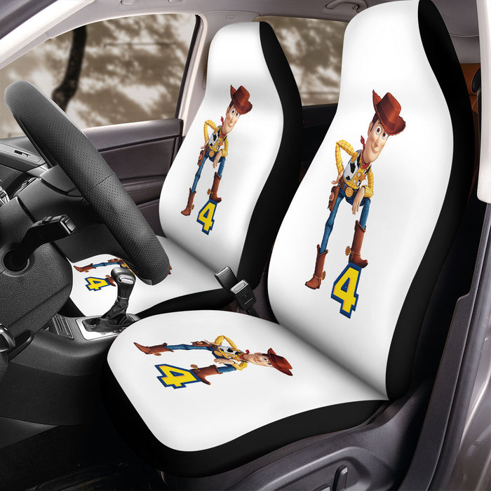 woody from toy story 4 Car Seat Covers