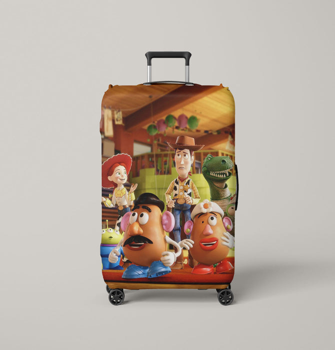 worst school toy story reaction Luggage Covers | Suitcase