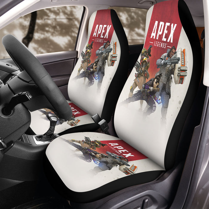 wraith and friends apex legends Car Seat Covers