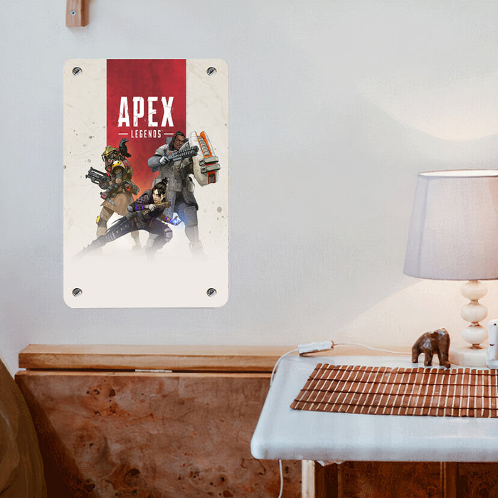 wraith and friends apex legends Poster Metal print wall art