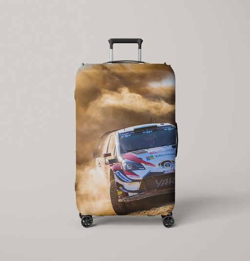 yaris offroad car racing Luggage Covers | Suitcase